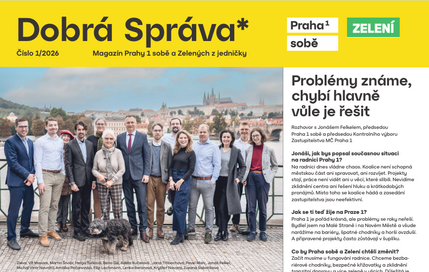 První číslo novin je ve vašich schránkách!