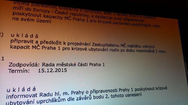 Solidarita s uprchlíky: Krizové bydlení na Praze 1