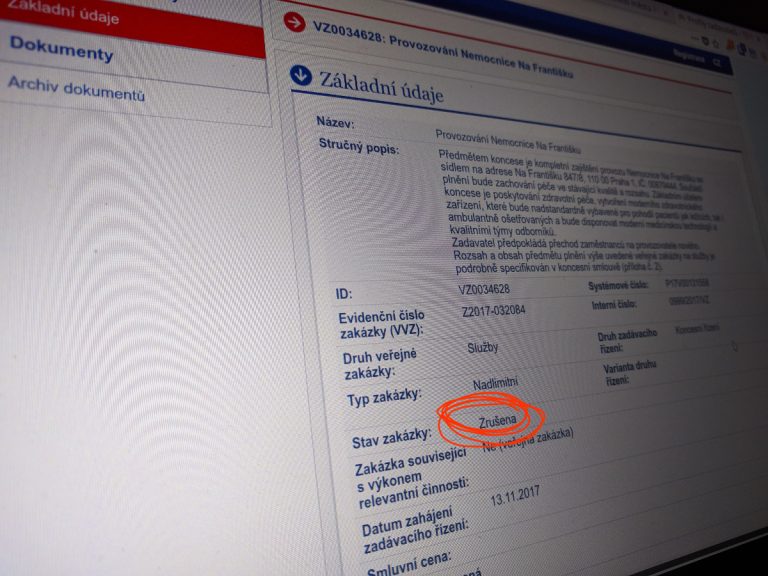 Proběhne referendum k budoucnosti Nemocnice Na Františku? Prozatím pro to není důvod.