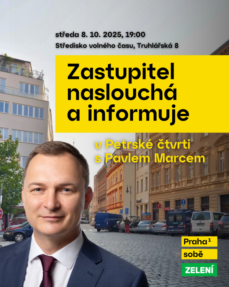 Zastupitel naslouchá a informuje