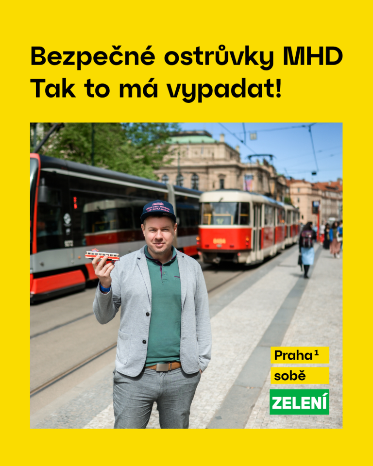 Širší ostrůvky, nové přechody, bezpečné ulice. Tak to má vypadat